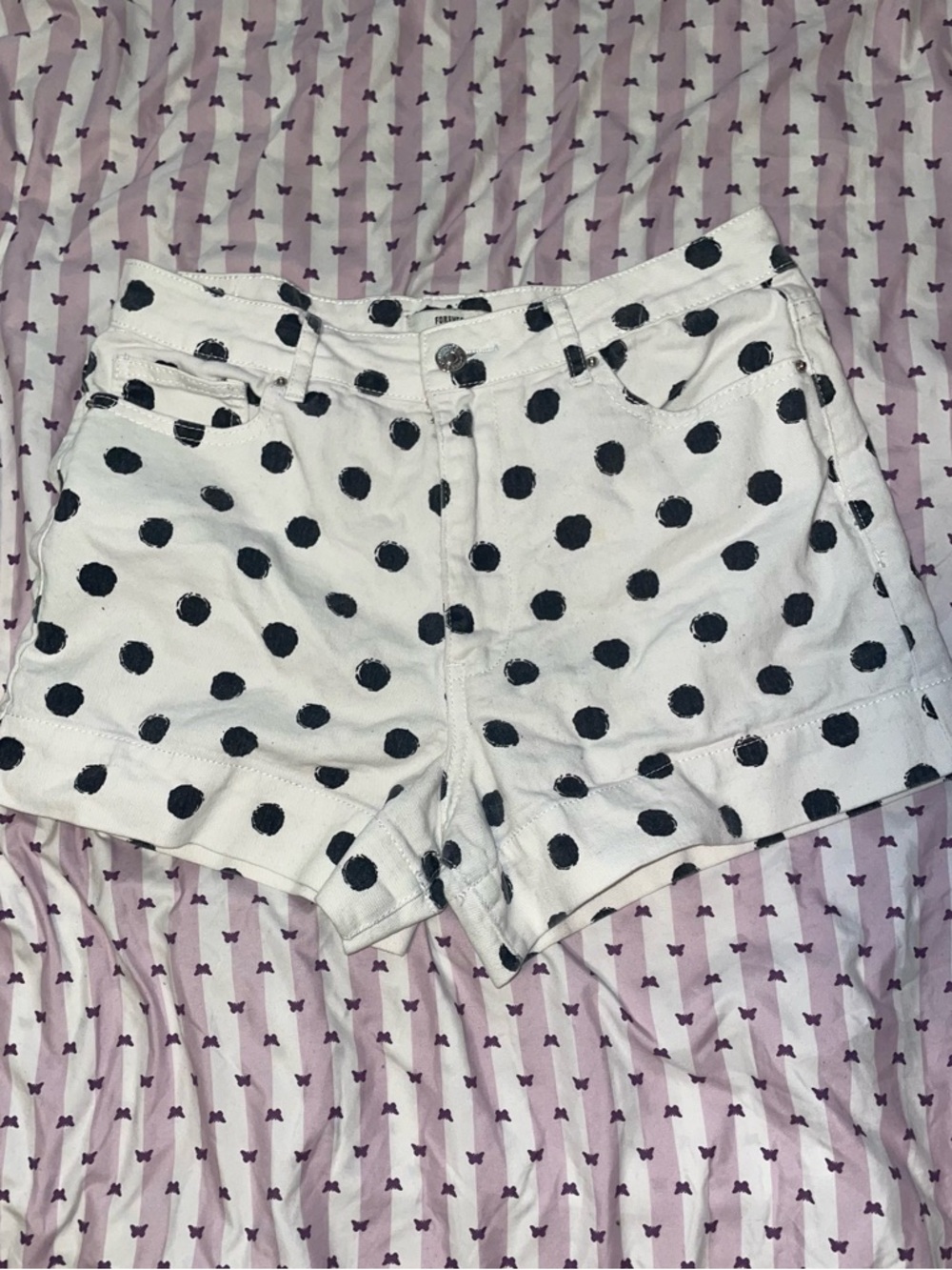 Forever 21 polka dot shorts